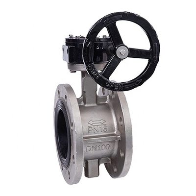 Stainless Steel D341X-16P Midline Butterfly Valve for DN40-300 at Normal Temperature