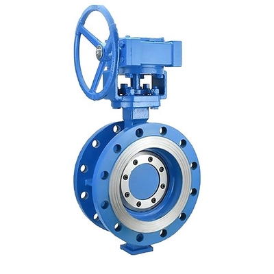 Temperature Metal Flanged Butterfly Valve D343H-10/16C for Water Media at Affordable