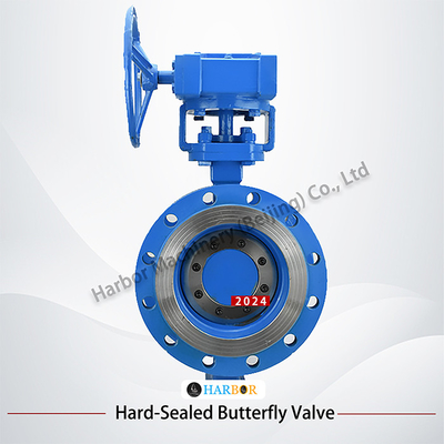 Temperature Metal Flanged Butterfly Valve D343H-10/16C for Water Media at Affordable