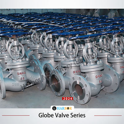 J41H-16/25C Cast Steel Flanged Globe Valve Controlled by Structure for Water Media
