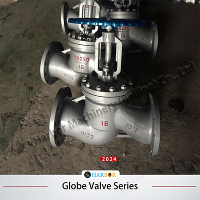 J41H-16/25C Cast Steel Flanged Globe Valve Controlled by Structure for Water Media