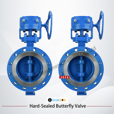 Temperature Metal Flanged Butterfly Valve D343H-10/16C for Water Media at Affordable
