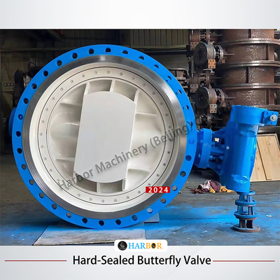 Temperature Metal Flanged Butterfly Valve D343H-10/16C for Water Media at Affordable