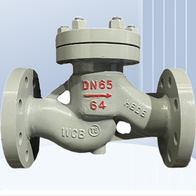 Grey Cast Steel Flange Connection Lift Check Valve H41H-16/25C for Marine Applications