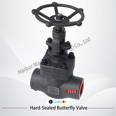 DN15-DN50 High Temperature Carbon Steel Hard Seal Threaded Manual Globe Valve Z/J61/11H-800LB