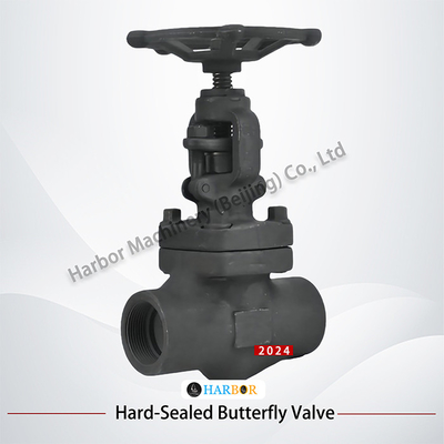 DN15-DN50 High Temperature Carbon Steel Hard Seal Threaded Manual Globe Valve Z/J61/11H-800LB