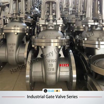 Flanged Connection Manual Cast Steel Gate Valve Z45H-10/16C with Corrosion Resistance