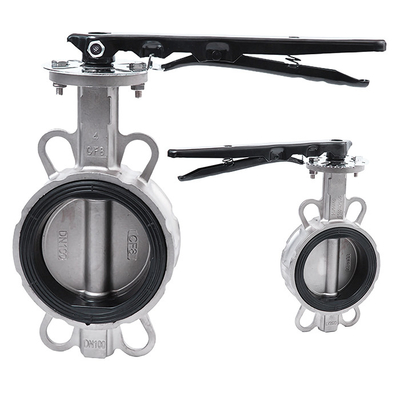 Soft-Seal Manual Handle Butterfly Valve D71X-10/16P ISO Standard and Smooth Operation