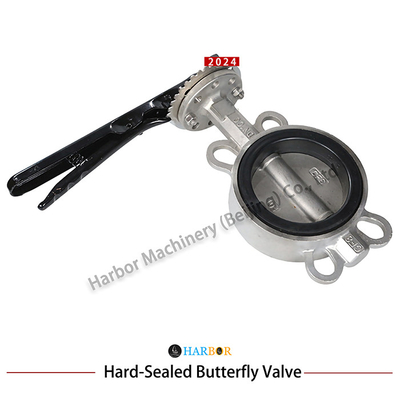 Soft-Seal Manual Handle Butterfly Valve D71X-10/16P ISO Standard and Smooth Operation