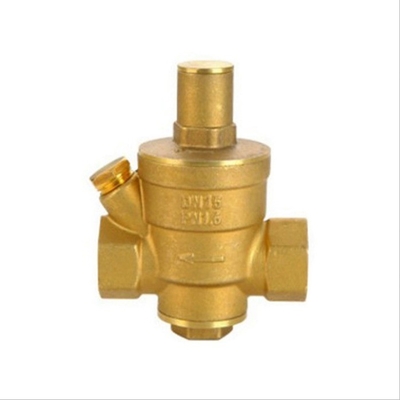 Threaded Connection Brass Pressure Regulating One-Way Valve for Household Tap Water