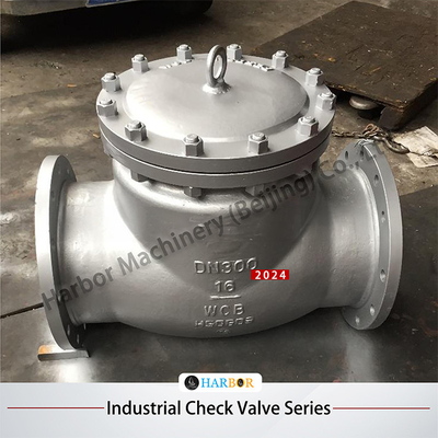 Stainless Steel DN15-DN300 Water Oil Gas Medium Flanged Swing Check Valve H44H-150LB