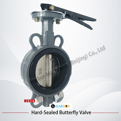 s of D71X-16C Soft Seal Butterfly Valve with WCB Body Material and Wafer Connection