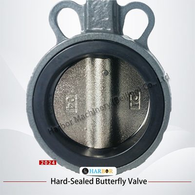 s of D71X-16C Soft Seal Butterfly Valve with WCB Body Material and Wafer Connection