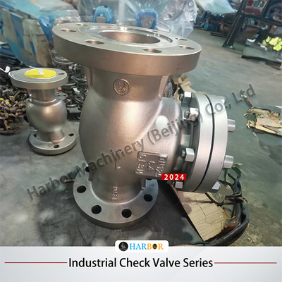 Stainless Steel DN15-DN300 Water Oil Gas Medium Flanged Swing Check Valve H44H-150LB