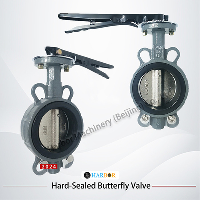 s of D71X-16C Soft Seal Butterfly Valve with WCB Body Material and Wafer Connection