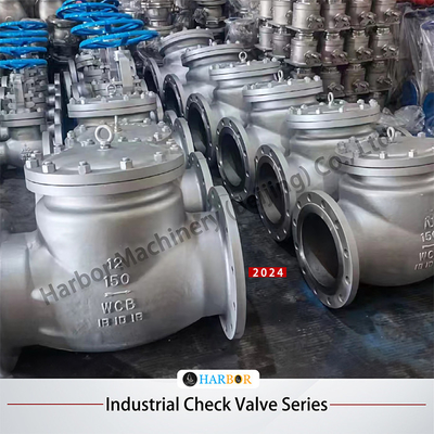 Stainless Steel DN15-DN300 Water Oil Gas Medium Flanged Swing Check Valve H44H-150LB