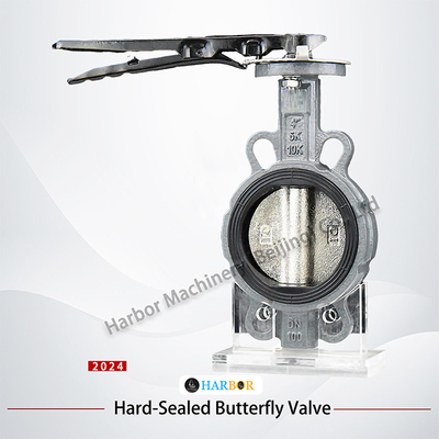 s of D71X-16C Soft Seal Butterfly Valve with WCB Body Material and Wafer Connection
