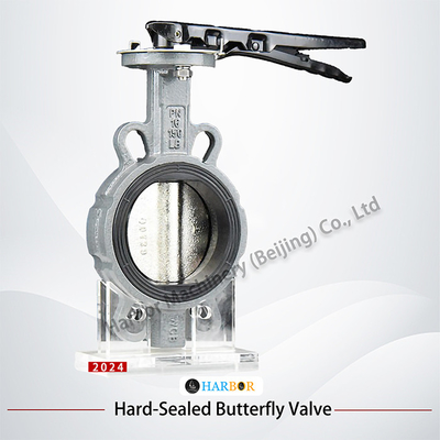 s of D71X-16C Soft Seal Butterfly Valve with WCB Body Material and Wafer Connection