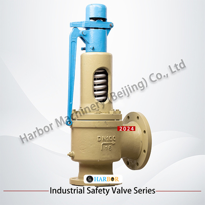 ISO9001 2008 CE Certified Cast Steel Enclosed Safety Valve A42Y/A48Y-16C for Industrial