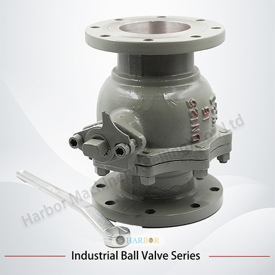 ISO Standard Cast Steel Hard-Seal Manual Flanged Ball Valve Q41H/Y-16/25C