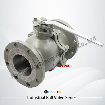 ISO Standard Cast Steel Hard-Seal Manual Flanged Ball Valve Q41H/Y-16/25C