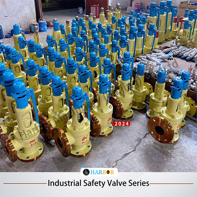 ISO9001 2008 CE Certified Cast Steel Enclosed Safety Valve A42Y/A48Y-16C for Industrial