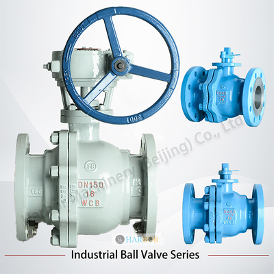 ISO Standard Cast Steel Hard-Seal Manual Flanged Ball Valve Q41H/Y-16/25C