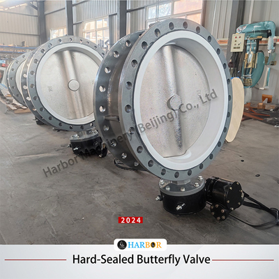 Fully Lined WCB Wafer Butterfly Valve D71F4-16C with Dual-Acting Operation Design