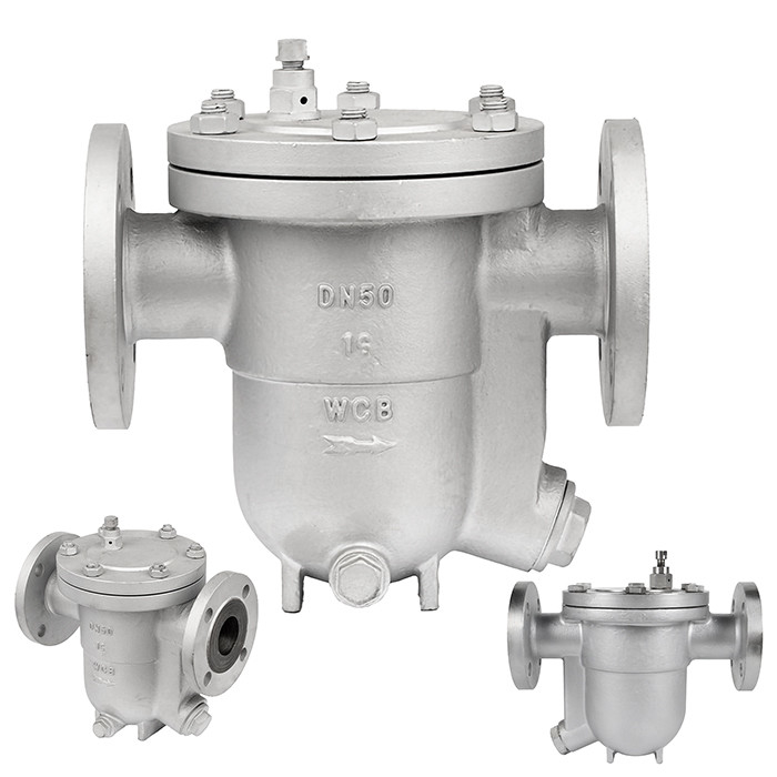 Grey WCB Durable Free-Float Ball Cast Steel Steam Drainage Condensate Valve CS41H-16C