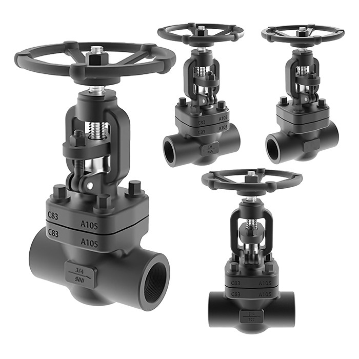 DN15-DN50 High Temperature Carbon Steel Hard Seal Threaded Manual Globe Valve Z/J61/11H-800LB