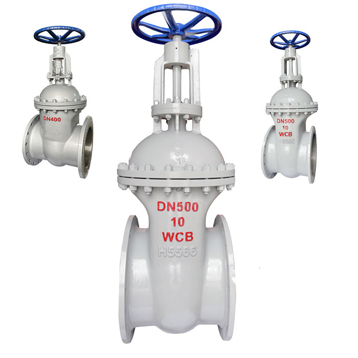 Flanged Connection Manual Cast Steel Gate Valve Z45H-10/16C with Corrosion Resistance